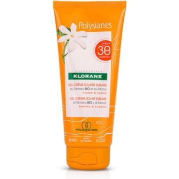 Klorane Polysianes Sublime Spf30 Sun Cream Gel - Zonnebrand - 200 ml