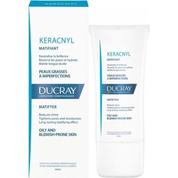 Ducray Crème Keracnyl Mat Peaux Mixtes à Grasses