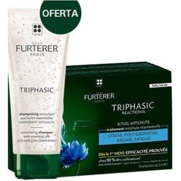 Rene Furterer Triphasic Reaccional Ritual Anticaída Lote 12 Pcs