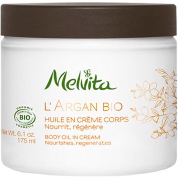 Lichaam Verstevigende Crème L'Argan Bio Melvita Arganolie (175 ml)