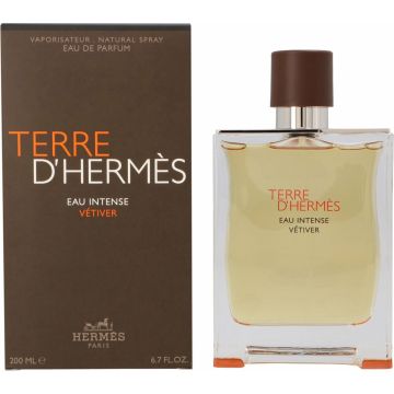 Hermes - Terre D'Hermes Eau Intense Vetiver Edp Spra - Eau De Parfum - 200ML