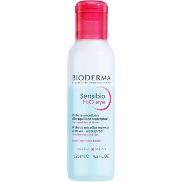 Sensibio H2o Eye Biphasic Micellar Make-up Remover - Zklidňující Dvoufázový Odličovač Očí 125ml