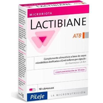 Pileje Lactibiane ATB 10 capsules