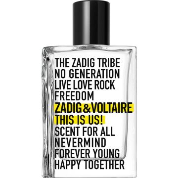 Zadig &amp; Voltaire This Is Us! 50 ml Eau de Toilette - Unisex