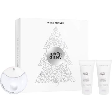 Issey Miyake a Drop d'Issey Giftset - 50 ml eau de parfum spray + 2 x 50 ml handcrème - cadeauset voor dames