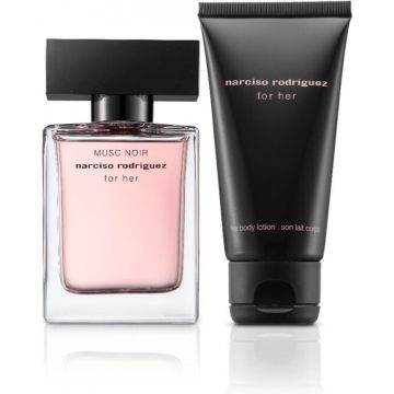 Narciso Rodriguez Musc Noir For Her Geschenkset Eau de Toilette 30 ml + Body Lotion 50 ml 1 set