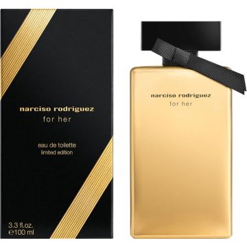 Narciso Rodriguez for Her Limited Edition - 100 ml - eau de toilette spray - damesparfum - zelfde geur, speciale verpakking