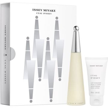 Issey Miyake L'Eau D'Issey Eau de Toilette Spray 100ml And Body Lotion 25ml Gift Set