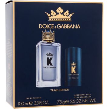 Set Dolce &amp; Gabbana K Eau De Toilette 100 Ml + Deo