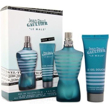 Jean Paul Gaultier Le Male Eau de Toilette (75 ml) &amp; Shower Gel (75 ml) Giftset