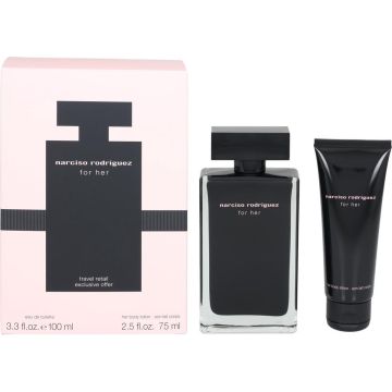 Narciso Rodriguez for Her Geschenkset - Eau de Toilette + Bodylotion