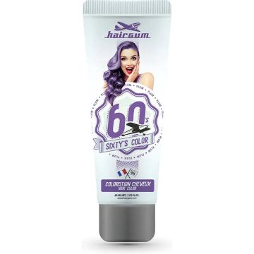 Semi-permanente kleurstof Hairgum Sixty's Color Mahonie (60 ml)