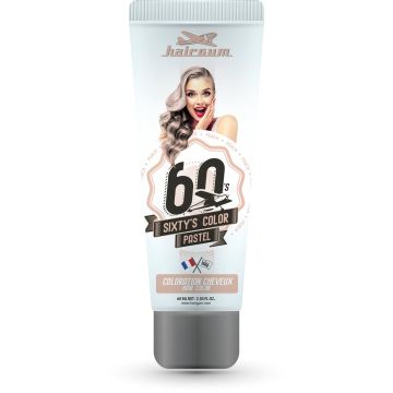 Semi-permanente kleurstof Hairgum Sixty's Color Perzik (60 ml)