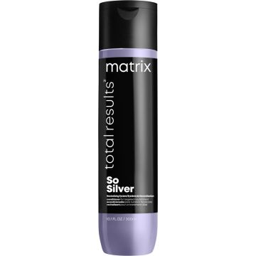 Matrix Total Results So Silver Conditioner – Herstelt en verzorgt blond, wit en grijs haar – 300 ml