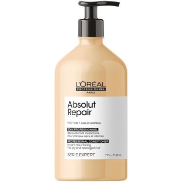 L’Oréal Professionnel - Absolut Repair Gold - Conditioner voor beschadigd- of onhandelbaar haar - 750 ml