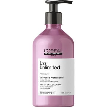 New: L'oreal Professionnel Serie Expert Liss Unlimited Shampoo 500ml