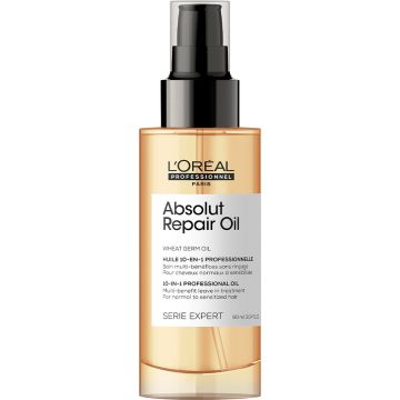 L’Oréal Professionnel Absolut Repair 10-in-1 Olie – Herstellende olie beschadigd haar – Serie Expert – 90 ml