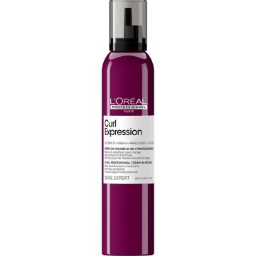 Reconstructive Mousse L'Oreal Professionnel Paris Curl Expression Multifunction Curly Hair 10-in-1 (230 ml)