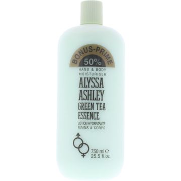 Alyssa Ashley Green Tea Essence - 750 ml - bodylotion - huidverzorging