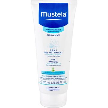 Mustela 2 in 1 Wasgel - 200 ml