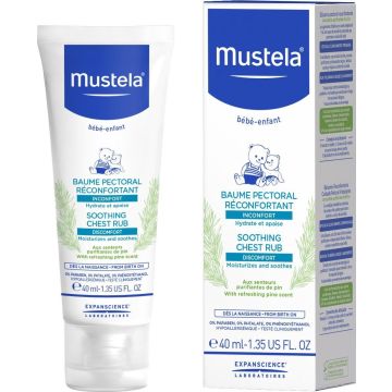 Mustela - Bébé Soothing Chest Rub Balm - Pine Essence Balm For A Peaceful Sleep