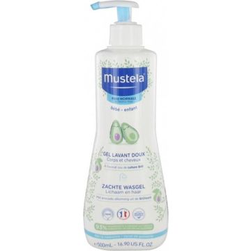 Kinder Gel en Shampoo voor Atopic Skin Mustela (500 ml)