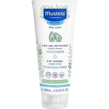 Mustela Baby Wasgel 2-in-1 200 ml