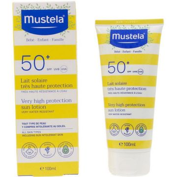 Zonnemelk voor kinderen Mustela SPF 50+ (100 ml)