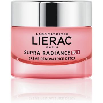 Nachtcrème Supra Radiance Detox Lierac (50 ml)