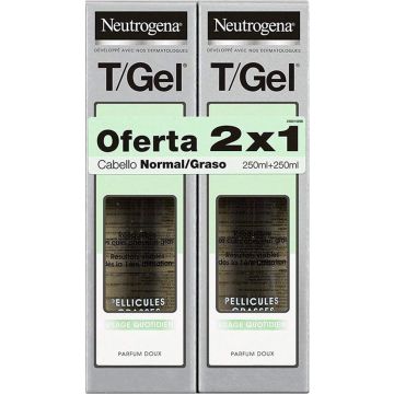 Neutrogena T/Gel Shampoo Duopack - 2 x 250 ml (voor vet haar)