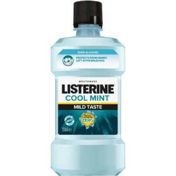 12 x Listerine Mondwater- Alcoholvrij - Cool Mint 250 ml - 3574660649864