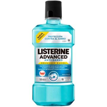 Listerine Advanced Enjuague Bucal Antisarro 500 Ml