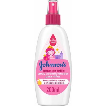 Conditioner Spray Johnson's Gotas de Brillo Helderheid Kinderen (200 ml)