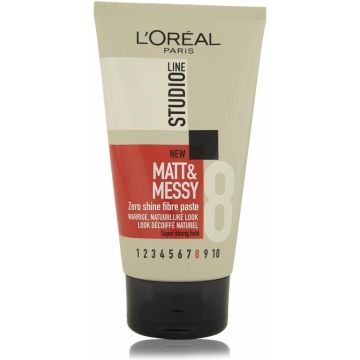 L'Oréal Paris Studio Line Matt &amp; Messy Zero Shine Fibre Paste - 150 ml