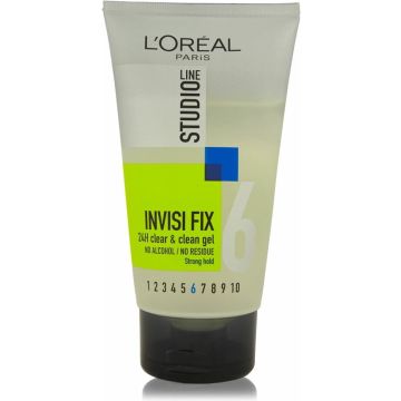 L'Oréal Paris Studio Line Invisi Fix 24H Clear &amp; Clean Gel - 150 ml - Strong