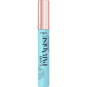 L’Oréal Paris Lash Paradise Mascara Waterproof - Zwarte Volume Mascara Verrijkt met verzorgende bloemolie - 6,4 ml