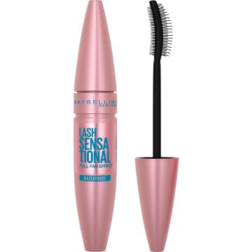 Maybelline New York - Lash Sensational Mascara - Very Black Waterproof - Zwarte Waterproof Volume Mascara - 9,5 ml