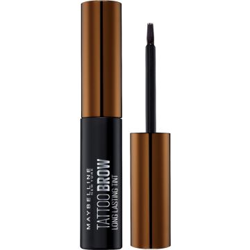 Maybelline New York - Tattoo Brow Peel-Off Gel - 2 Medium Brown - Bruin - Langhoudende Peel-Off Wenkbrauwgel