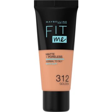 Maybelline Fit Me Matte &amp; Poreless Foundation - 312 Go