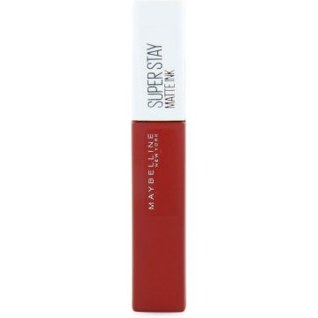 Maybelline Superstay Matte Ink Lippenstift - 117 Ground Breaker - Rood - Vloeibare Matte Lipstick