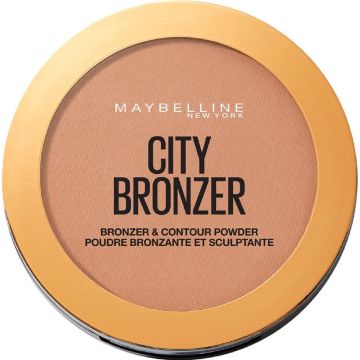 Maybelline New York - City Bronzer &amp; Contour Powder - 300 Deep Cool - Bronzing en Contouring Poeder - 51,4 gr.