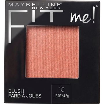 Maybelline Fit Me Blush - 15 Nude - Oranje - Natuurlijk Ogende Rouge - 4,5 gr