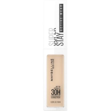 Maybelline New York - SuperStay 30H Active Wear Concealer - 15 Light - Langhoudende Volledig Dekkende Concealer met Matte Finish - 10 ml