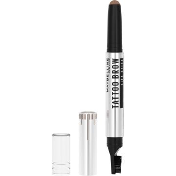 Maybelline New York - Tattoo Brow Lift Stick - 02 Soft Brown - Bruin Wenkbrauwpotlood met Stylingborstel