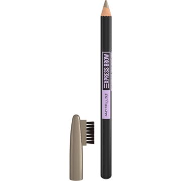 Maybelline New York - Express Brow Shaping Pencil - 04 Deep Brown - Bruin Wenkbrauwpotlood en Borstel