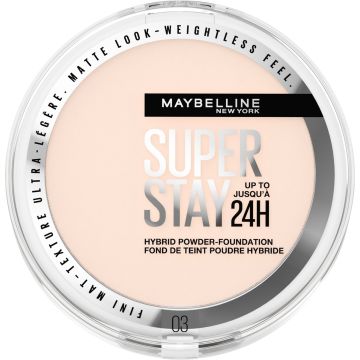 Maybelline New York - SuperStay 24H Hybrid Powder Foundation - 03 - Langhoudende Poeder Foundation