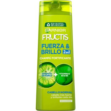 Verstevigende Shampoo Fructis Fuerza &amp; Brillo 2 En 1 Garnier (360 ml)