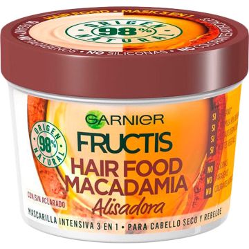 Voedend Haarmasker Alisadora Hair Food Macadamia Fructis (390 ml)