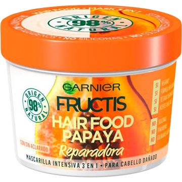 Herstellend Haar Masker Hair Food Papaya Fructis (390 ml)