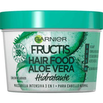 Haarmasker Fructis Hair Food Garnier (390 ml) Aloë Vera (390 ml)